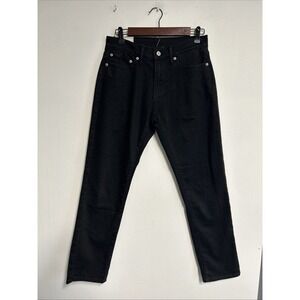 Abercrombie Fitch Jeans Women's 28 X 28 Slim Straight‎ Stretch Black Jeans
